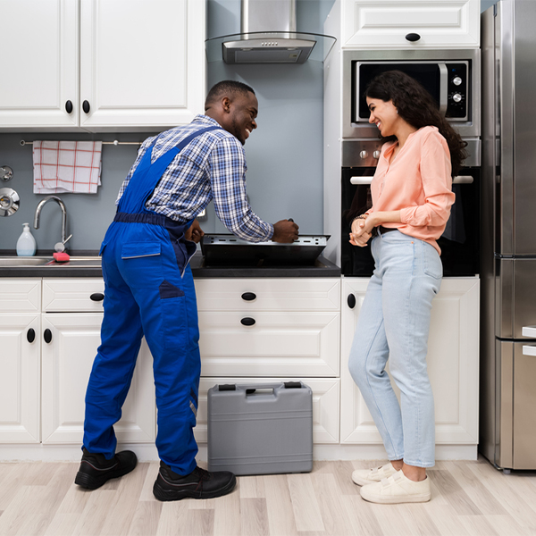 can you provide an estimate for cooktop repair before beginning any work in Fairfax